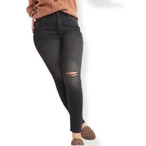 NWT Old Navy Women's Black Rockstar Super Skinny Extra High Rise Jeans US 18